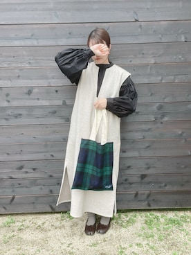 eicoさん（レディース・159cm）の冬コーディネート