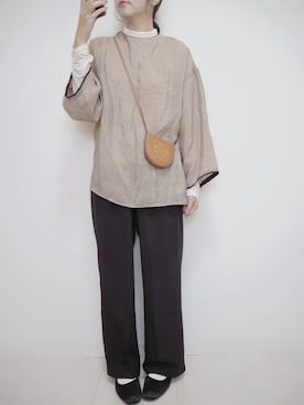 eicoさん（レディース・159cm）の秋コーディネート