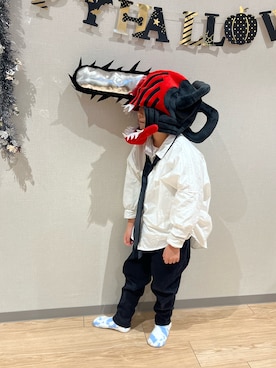 「アイテム（雑貨/ホビー）」を使った、Rickさん（キッズ・120cm）の秋コーディネート