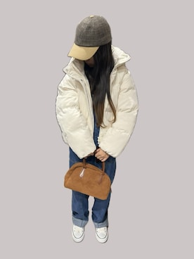 「アイテム（オールインワン・サロペット）」を使った、Rickさん（キッズ・120cm）の秋コーディネート