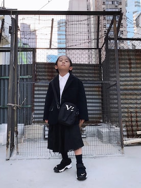 「BLACK COMME des GARÇONS」｜mmcissさん（レディース・168cm）の冬コーディネート