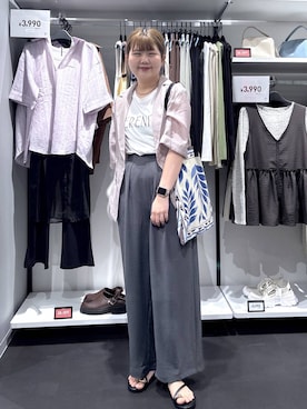 shinoさん（レディース・162cm）の夏コーディネート