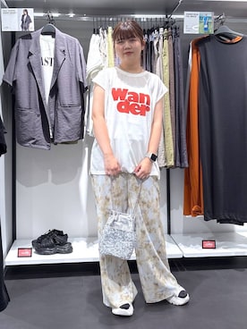 「LAKOLE（ラコレ）のアイテム」を使った、shinoさん（レディース・162cm）の夏コーディネート