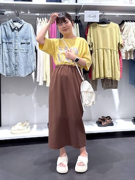 「アイテム（シューズ）」を使った、shinoさん（レディース・162cm・20代）の夏コーディネート