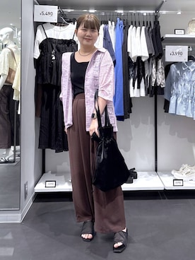 shinoさん(レディース・162cm)の夏コーディネート
