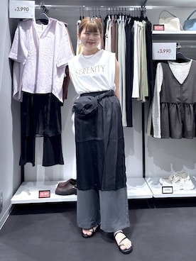 shinoさん（レディース・162cm）の夏コーディネート