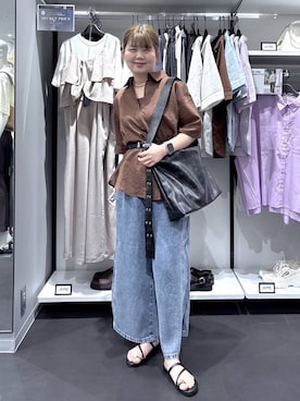 shinoさん（レディース・162cm）の夏コーディネート
