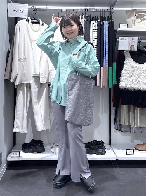 ラメニットコンビトートバッグ / 606142