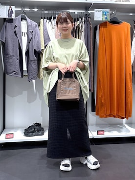 「LAKOLE（ラコレ）のアイテム」を使った、shinoさん（レディース・162cm）の夏コーディネート