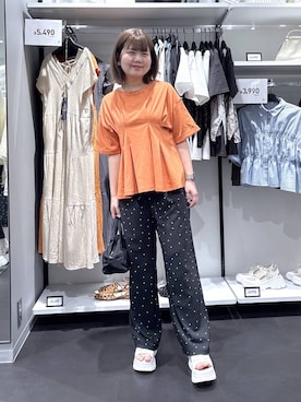 shinoさん（レディース・162cm）の夏コーディネート