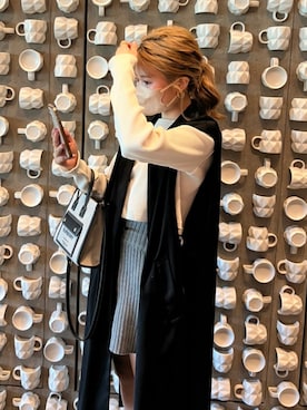 「HARE（ハレ）のアイテム（その他アウター）」を使った、mimuさん（レディース・153cm）の春コーディネート