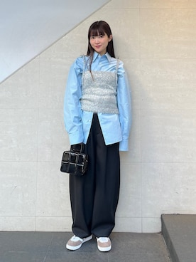 安孫子さん（レディース・155cm）の冬コーディネート