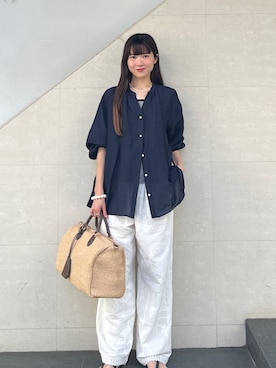 安孫子さん(レディース・155cm)の春コーディネート
