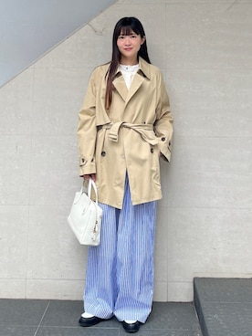 安孫子さん（レディース・155cm）の春コーディネート