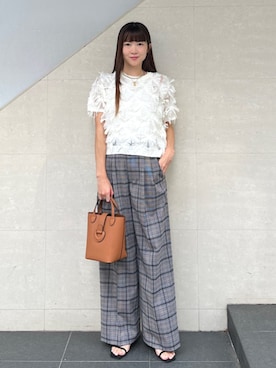 安孫子さん（レディース・155cm）の秋コーディネート