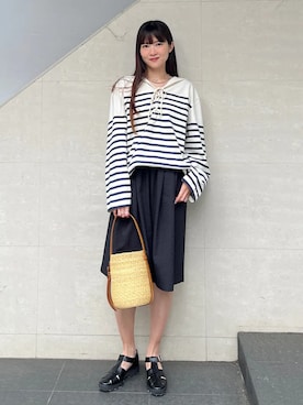 安孫子さん(レディース・155cm)の夏コーディネート