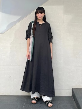 安孫子さん(レディース・155cm)の夏コーディネート
