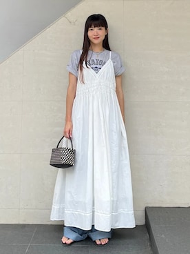 安孫子さん(レディース・155cm)の夏コーディネート