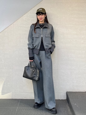 安孫子さん（レディース・155cm）の秋コーディネート