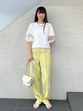 安孫子さん（レディース・155cm）の夏コーディネート