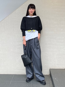安孫子さん(レディース・155cm)の秋コーディネート
