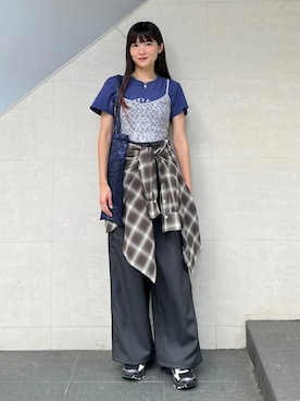 安孫子さん(レディース・155cm)の夏コーディネート
