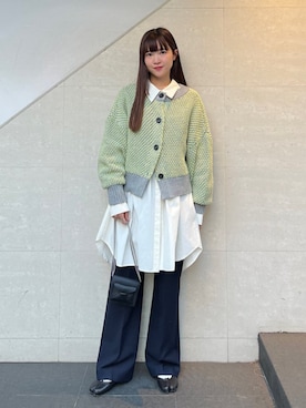 安孫子さん(レディース・155cm)の冬コーディネート