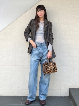 安孫子さん（レディース・155cm）の秋コーディネート