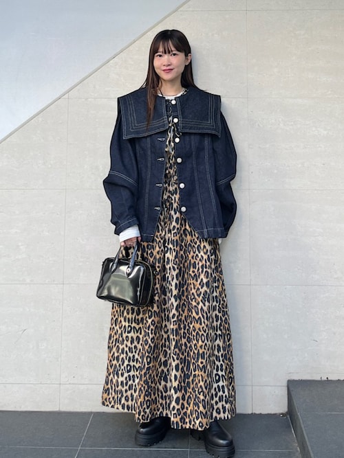 Damson madder ワンピース SHIPS（シップス）の「DAMSON MADDER:BLUEBELLE MIDI DRESS