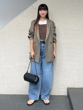 安孫子さん(レディース・155cm)の夏コーディネート