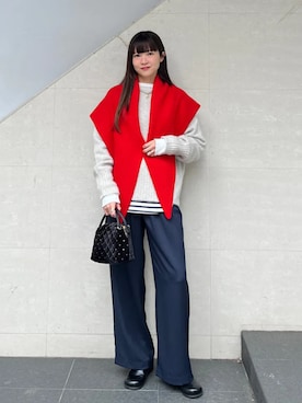 安孫子さん（レディース・155cm）の秋コーディネート