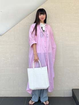 安孫子さん(レディース・155cm)の春コーディネート