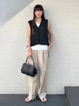 安孫子さん(レディース・155cm)の夏コーディネート