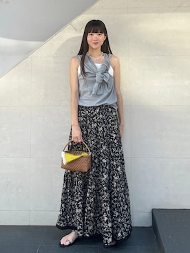 安孫子さん(レディース・155cm)の夏コーディネート