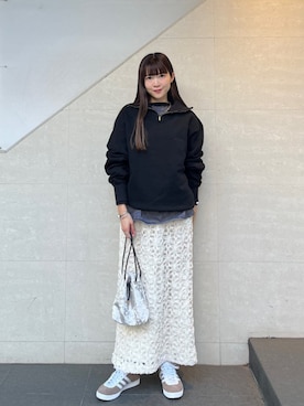 安孫子さん（レディース・155cm）の冬コーディネート
