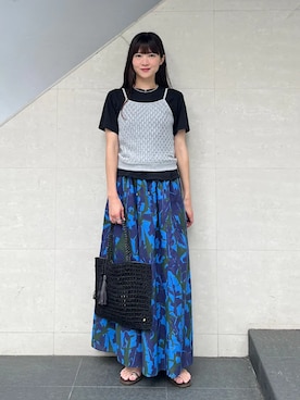 安孫子さん(レディース・155cm)の夏コーディネート