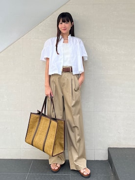 安孫子さん(レディース・155cm)の秋コーディネート