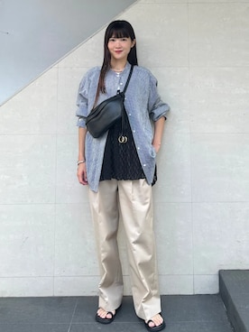 安孫子さん（レディース・155cm）の夏コーディネート