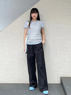 安孫子さん(レディース・155cm)の夏コーディネート