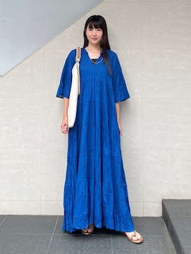 安孫子さん(レディース・155cm)の夏コーディネート