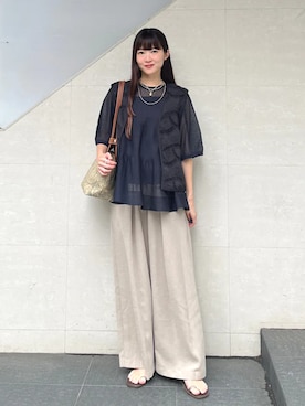 安孫子さん（レディース・155cm）の春コーディネート