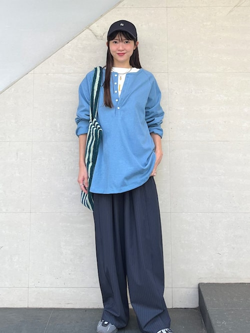 SHIPS別注】81BRANCA: 5分袖 ロゴ TEE（Tシャツ/カットソー