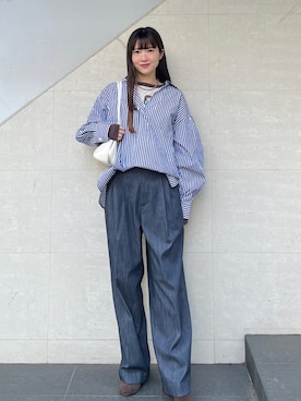 安孫子さん（レディース・155cm）の春コーディネート