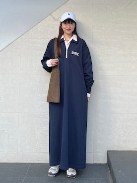 安孫子さん(レディース・155cm)の春コーディネート