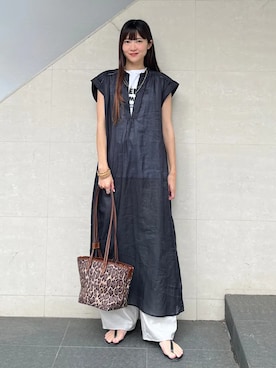 安孫子さん(レディース・155cm)の夏コーディネート