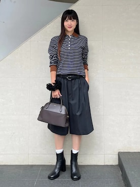 安孫子さん（レディース・155cm）の秋コーディネート