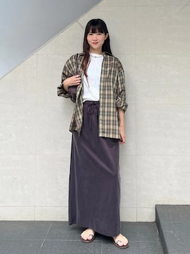 安孫子さん(レディース・155cm)の夏コーディネート