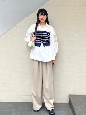 安孫子さん（レディース・155cm）の春コーディネート