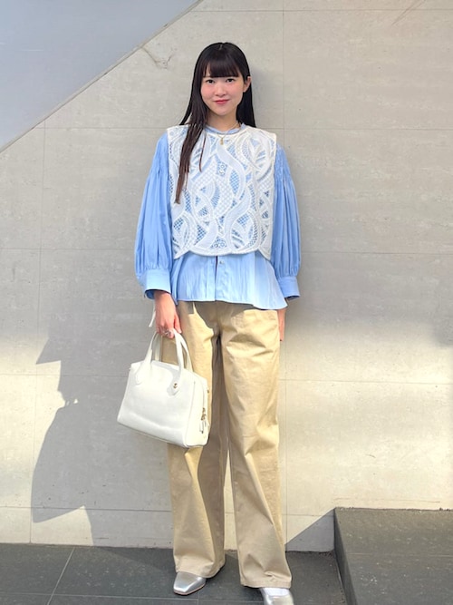 【リネン100％✨】　イザベルマラン　スカラップレース　刺繍ノースリーブブラウス リネン100％✨】 イザベルマラン スカラップレース 刺繍ノースリーブ