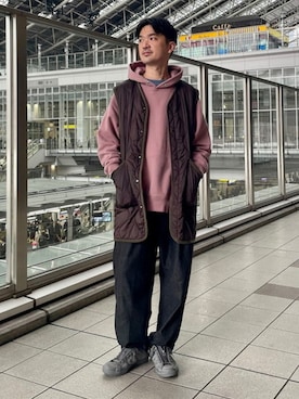 BEAMS LIGHTS Mensさん（メンズ・174cm）の冬コーディネート